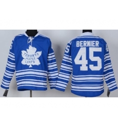 Toronto Maple Leafs 45 Jonathan Bernier 2014 Winter Classic Blue NHL Jersey Toronto Maple Leafs 45 Jonathan Bernier 2014 Winter Classic Blue NHL Jersey