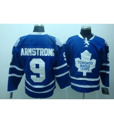 Toronto Maple Leafs 9 Armstrong blue jerseys Toronto Maple Leafs 9 Armstrong blue jerseys