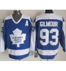 Toronto Maple Leafs #93 Doug Gilmour 1978 CCM Vintage Throwback Blue NHL Jerseys Toronto Maple Leafs #93 Doug Gilmour 1978 CCM Vintage Throwback Blue NHL Jerseys