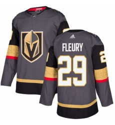 Mens Adidas Vegas Golden Knights 29 Marc Andre Fleury Authentic Gray Home NHL Jersey Mens Adidas Vegas Golden Knights 29 Marc Andre Fleury Authentic Gray Home NHL Jersey