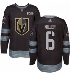 Mens Adidas Vegas Golden Knights 6 Colin Miller Authentic Black 1917 2017 100th Anniversary NHL Jersey Mens Adidas Vegas Golden Knights 6 Colin Miller Authentic Black 1917 2017 100th Anniversary NHL Jersey