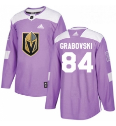 Mens Adidas Vegas Golden Knights 84 Mikhail Grabovski Authentic Purple Fights Cancer Practice NHL Jersey Mens Adidas Vegas Golden Knights 84 Mikhail Grabovski Authentic Purple Fights Cancer Practice NHL Jersey