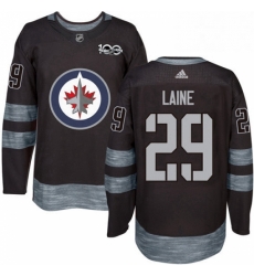 Mens Adidas Winnipeg Jets 29 Patrik Laine Premier Black 1917 2017 100th Anniversary NHL Jersey Mens Adidas Winnipeg Jets 29 Patrik Laine Premier Black 1917 2017 100th Anniversary NHL Jersey