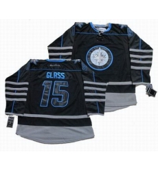 Winnipeg Jets #15 Tanner Glass black ice jerseys Winnipeg Jets #15 Tanner Glass black ice jerseys
