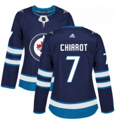 Womens Adidas Winnipeg Jets 7 Ben Chiarot Premier Navy Blue Home NHL Jersey Womens Adidas Winnipeg Jets 7 Ben Chiarot Premier Navy Blue Home NHL Jersey