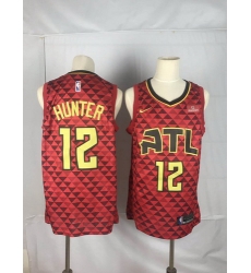 Hawks 12 De 27Andre Hunter Red Nike Swingman Jersey Hawks 12 De 27Andre Hunter Red Nike Swingman Jersey