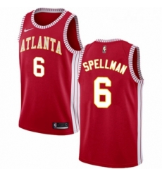 Womens Nike Atlanta Hawks 6 Omari Spellman Swingman Red NBA Jersey Statement Edition Womens Nike Atlanta Hawks 6 Omari Spellman Swingman Red NBA Jersey Statement Edition