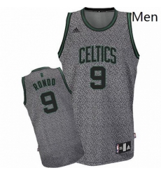 Celtics 9 Rajon Rondo Grey Static Fashion Stitched NBA Jersey Celtics 9 Rajon Rondo Grey Static Fashion Stitched NBA Jersey