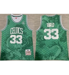 Men Boston Celtics 33 Larry Bird Green 1995 96 Throwback Stitched Jersey Men Boston Celtics 33 Larry Bird Green 1995 96 Throwback Stitched Jersey