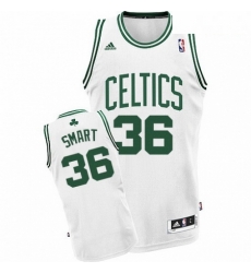 Mens Adidas Boston Celtics 36 Marcus Smart Swingman White Home NBA Jersey Mens Adidas Boston Celtics 36 Marcus Smart Swingman White Home NBA Jersey