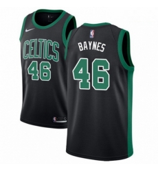 Mens Adidas Boston Celtics 46 Aron Baynes Swingman Black NBA Jersey Statement Edition Mens Adidas Boston Celtics 46 Aron Baynes Swingman Black NBA Jersey Statement Edition