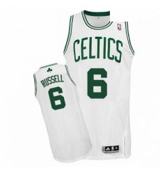 Mens Adidas Boston Celtics 6 Bill Russell Authentic White Home NBA Jersey Mens Adidas Boston Celtics 6 Bill Russell Authentic White Home NBA Jersey