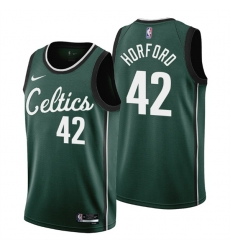 Men's Boston Celtics #42 Al Horford 2022-23 Green City Edition Stitched Jersey Men's Boston Celtics #42 Al Horford 2022-23 Green City Edition Stitched Jersey