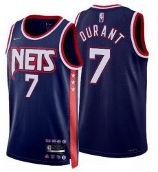 Men Brooklyn Nets 7 Kevin Durant Navy Nike 2021-22 City Edition Swingman Jersey Men Brooklyn Nets 7 Kevin Durant Navy Nike 2021-22 City Edition Swingman Jersey