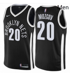 Mens Nike Brooklyn Nets 20 Timofey Mozgov Authentic Black NBA Jersey City Edition Mens Nike Brooklyn Nets 20 Timofey Mozgov Authentic Black NBA Jersey City Edition