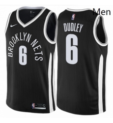Mens Nike Brooklyn Nets 6 Jared Dudley Swingman Black NBA Jersey City Edition Mens Nike Brooklyn Nets 6 Jared Dudley Swingman Black NBA Jersey City Edition