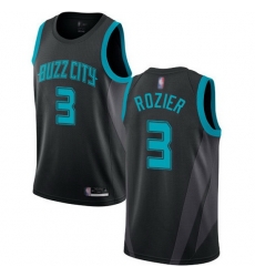 Hornets 3 Terry Rozier Black Basketball Jordan Swingman City Edition 2018 19 Jersey Hornets 3 Terry Rozier Black Basketball Jordan Swingman City Edition 2018 19 Jersey