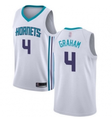 Hornets 4 Devonte Graham White Basketball Jordan Swingman Association Edition Jersey Hornets 4 Devonte Graham White Basketball Jordan Swingman Association Edition Jersey