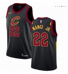 Mens Nike Cleveland Cavaliers 22 Larry Nance Jr Authentic Black NBA Jersey Statement Edition Mens Nike Cleveland Cavaliers 22 Larry Nance Jr Authentic Black NBA Jersey Statement Edition