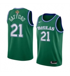 Men Dallas Mavericks 21 Daniel Gafford Green 2024 Finals Classic Edition Stitched Basketball Jersey Men Dallas Mavericks 21 Daniel Gafford Green 2024 Finals Classic Edition Stitched Basketball Jersey