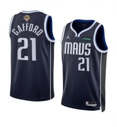 Men Dallas Mavericks 21 Daniel Gafford Navy 2024 Finals Statement Edition Stitched Basketball Jersey Men Dallas Mavericks 21 Daniel Gafford Navy 2024 Finals Statement Edition Stitched Basketball Jersey