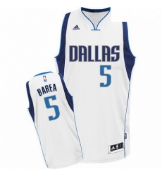 Mens Adidas Dallas Mavericks 5 Jose Juan Barea Swingman White Home NBA Jersey Mens Adidas Dallas Mavericks 5 Jose Juan Barea Swingman White Home NBA Jersey