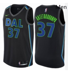 Mens Nike Dallas Mavericks 37 Kostas Antetokounmpo Authentic Black NBA Jersey City Edition Mens Nike Dallas Mavericks 37 Kostas Antetokounmpo Authentic Black NBA Jersey City Edition