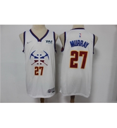 Men Denver Nuggets Jamal Murray 27 White 2020 21 City Edition Nike Swingman Jersey Men Denver Nuggets Jamal Murray 27 White 2020 21 City Edition Nike Swingman Jersey