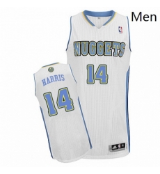 Mens Adidas Denver Nuggets 14 Gary Harris Authentic White Home NBA Jersey Mens Adidas Denver Nuggets 14 Gary Harris Authentic White Home NBA Jersey