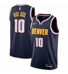Nuggets 10 Bol Bol Navy Nike Swingman Jersey Nuggets 10 Bol Bol Navy Nike Swingman Jersey