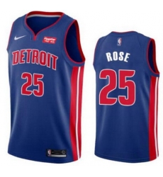 Men Detroit Pistons Nike Road Derick Rose 25 Swingman Jersey Men Detroit Pistons Nike Road Derick Rose 25 Swingman Jersey