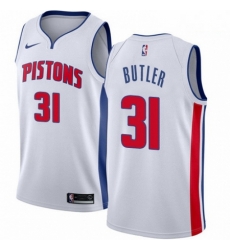 Mens Nike Detroit Pistons 31 Caron Butler Authentic White Home NBA Jersey Association Edition Mens Nike Detroit Pistons 31 Caron Butler Authentic White Home NBA Jersey Association Edition