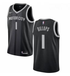 Womens Nike Detroit Pistons 1 Chauncey Billups Swingman Black NBA Jersey City Edition Womens Nike Detroit Pistons 1 Chauncey Billups Swingman Black NBA Jersey City Edition