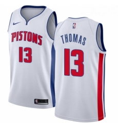 Youth Nike Detroit Pistons 13 Khyri Thomas Swingman White NBA Jersey Association Edition Youth Nike Detroit Pistons 13 Khyri Thomas Swingman White NBA Jersey Association Edition