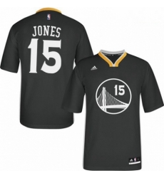 Mens Adidas Golden State Warriors 15 Damian Jones Authentic Black Alternate NBA Jersey Mens Adidas Golden State Warriors 15 Damian Jones Authentic Black Alternate NBA Jersey