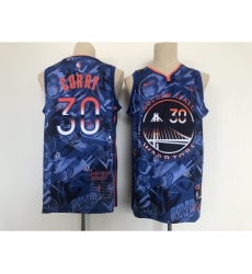 Men's Golden State Warriors #30 Stephen Curry Blue San Francisco Basketbal Jersey Men's Golden State Warriors #30 Stephen Curry Blue San Francisco Basketbal Jersey