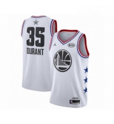 Mens Jordan Golden State Warriors 35 Kevin Durant Swingman White 2019 All Star Game Basketball Jersey Mens Jordan Golden State Warriors 35 Kevin Durant Swingman White 2019 All Star Game Basketball Jersey