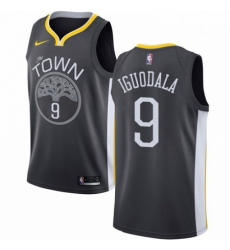 Mens Nike Golden State Warriors 9 Andre Iguodala Swingman Black Alternate NBA Jersey Statement Edition Mens Nike Golden State Warriors 9 Andre Iguodala Swingman Black Alternate NBA Jersey Statement Edition