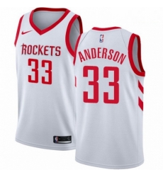 Mens Nike Houston Rockets 33 Ryan Anderson Authentic White Home NBA Jersey Association Edition Mens Nike Houston Rockets 33 Ryan Anderson Authentic White Home NBA Jersey Association Edition
