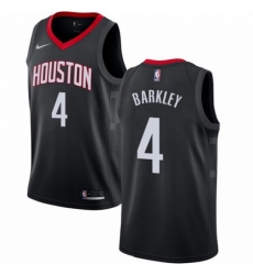 Mens Nike Houston Rockets 4 Charles Barkley Swingman Black Alternate NBA Jersey Statement Edition Mens Nike Houston Rockets 4 Charles Barkley Swingman Black Alternate NBA Jersey Statement Edition