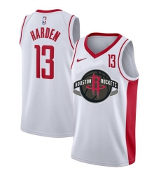 Rockets 13 James Harden White Nike City Edition Number Swingman Jersey Rockets 13 James Harden White Nike City Edition Number Swingman Jersey