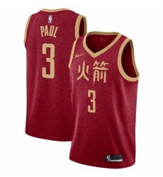 Youth Nike Houston Rockets 3 Chris Paul Swingman Red NBA Jersey 2018 19 City Edition Youth Nike Houston Rockets 3 Chris Paul Swingman Red NBA Jersey 2018 19 City Edition