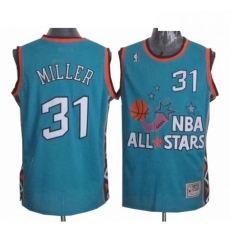 Mens Mitchell and Ness Indiana Pacers 31 Reggie Miller Swingman Light Blue 1996 All Star Throwback NBA Jersey Mens Mitchell and Ness Indiana Pacers 31 Reggie Miller Swingman Light Blue 1996 All Star Throwback NBA Jersey