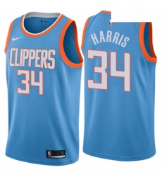 Youth Nike Los Angeles Clippers 34 Tobias Harris Swingman Blue NBA Jersey City Edition Youth Nike Los Angeles Clippers 34 Tobias Harris Swingman Blue NBA Jersey City Edition