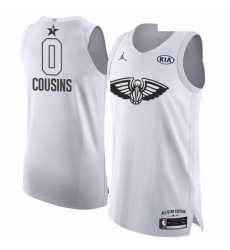 Mens Nike Jordan New Orleans Pelicans 0 DeMarcus Cousins Authentic White 2018 All Star Game NBA Jersey Mens Nike Jordan New Orleans Pelicans 0 DeMarcus Cousins Authentic White 2018 All Star Game NBA Jersey