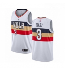 Womens New Orleans Pelicans 3 Josh Hart White Swingman Jersey Earned Edition Womens New Orleans Pelicans 3 Josh Hart White Swingman Jersey Earned Edition