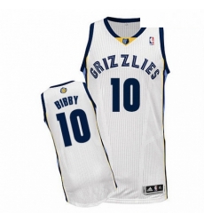 Mens Adidas Memphis Grizzlies 10 Mike Bibby Authentic White Home NBA Jersey Mens Adidas Memphis Grizzlies 10 Mike Bibby Authentic White Home NBA Jersey