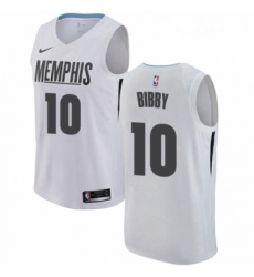 Womens Nike Memphis Grizzlies 10 Mike Bibby Swingman White NBA Jersey City Edition Womens Nike Memphis Grizzlies 10 Mike Bibby Swingman White NBA Jersey City Edition