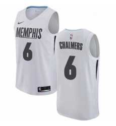 Youth Nike Memphis Grizzlies 6 Mario Chalmers Swingman White NBA Jersey City Edition Youth Nike Memphis Grizzlies 6 Mario Chalmers Swingman White NBA Jersey City Edition