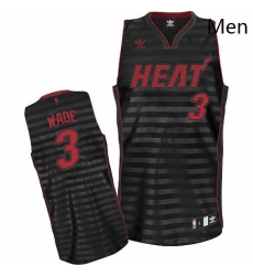 Mens Adidas Miami Heat 3 Dwyane Wade Swingman BlackGrey Groove NBA Jersey Mens Adidas Miami Heat 3 Dwyane Wade Swingman BlackGrey Groove NBA Jersey